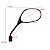 Retrovisor espelho moto Lead110 2010 a 2016 Lente plana Rosca M8 Yamaha Par - Imagem 4
