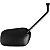 Retrovisor espelho moto CG125 CG150 Fan Titan Sport 2000 a 2013 Lente plana Haste normal Honda Par - Imagem 3