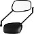 Retrovisor espelho moto CG125 CG150 Fan Titan Sport 2000 a 2013 Lente plana Haste normal Honda Par - Imagem 1