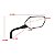 Retrovisor espelho moto CB300R 2013 a 2015 Lente plana Honda Par - Imagem 4