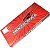 Retrovisor espelho moto C100 Biz XLR125 XLS125 NXR125 NXR150 Bros XR250 Tornado Lente plana Haste normal preta Honda Par - Imagem 5