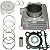 Kit motor cilindro completo KMP Premium anel Rik YS250 Fazer 06/13 XTZ250 Lander Tenere 2007 a 2019 Avariado - Imagem 1
