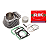Kit motor cilindro completo KMP Premium anel Rik CG125 Titan Fan 2002 a 2008 NXR125 Bros 2003 a 2005 Honda - Imagem 1