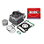 Kit motor cilindro completo KMP Premium anel Rik Intruder125 2007 a 2016 (com furo para catalisador) Suzuki - Imagem 1