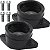 Kit 2 coletores de admissão CB400 1980 a 1983 CB450 CBR450 1984 a 1994 + parafusos - Imagem 1
