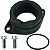 Kit coletor de admissão Intruder250 GN250 1995 a 2003 com oring e parafusos - Imagem 1