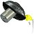 Diafragma do carburador com pistonete NX400 Falcon 1999 a 2008 Jonson - Imagem 1