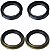 Kit retentor de bengala garfo XR250 Tornado 2001 a 2008 com guarda pó - Imagem 1