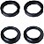 Kit retentor de bengala garfo XTZ125 NX150 NX200 DT180 DTN180 DTZ180 RD350 Agralle 27.5 XLX250 TDM225 com guarda pó - Imagem 1