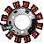 Estator gerador magneto completo NXR150 Bros Flex Mix 2009 a 2015 - Imagem 3