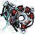 Estator gerador magneto completo CG125 Today Titan 1992 a 1999 XLR125 1996 a 1999 com base - Imagem 1
