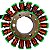 Estator gerador magneto completo CBX250 Twister 2001 a 2008 - Imagem 2