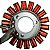 Estator gerador magneto completo CB300 CB300R 2009 a 2012 - Imagem 3