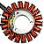 Estator gerador magneto completo CB300 CB300R 2009 a 2012 - Imagem 2