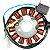 Estator gerador magneto completo Biz100 2013 a 2015 - Imagem 1