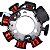 Estator gerador magneto completo CG125 Titan 2002 XLR125 2001 a 2003 - Imagem 2