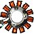 Estator gerador magneto completo YS250 Fazer 2006 a 2010 XTZ250 Lander 2007 em diante FZ250 Fazer 2018 em diante - Imagem 2