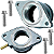 Kit 2 coletores de admissão XT600E XT600Z Tenere 1993 a 2005 com parafusos Yamaha direito e esquerdo - Imagem 1