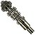 Caixa de câmbio marcha completo ML125 Today125 CG125 Titan Fan 1977 a 1999 - Imagem 8