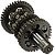 Caixa de câmbio marcha completo CG150 Titan KS 2004 a 2008 CG125 Fan KS 2009 a 2015 partida de pedal - Imagem 3