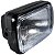 Farol completo CG125 Titan Today 1989 a 1999 aro preto com lâmpada led bloco globo optico - Imagem 2