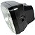 Farol completo CG125 Titan Today 1989 a 1999 aro preto lente de vidro com lâmpada bloco globo optico - Imagem 3