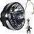 Farol completo CG125 Titan Fan 2000 a 2013 aro cromado com lâmpada bloco globo optico - Imagem 1