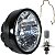 Farol completo CG125 Titan Fan 2000 a 2013 aro preto com lâmpada led bloco globo optico - Imagem 1