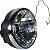 Farol completo CG125 Titan Fan 2000 a 2013 aro cromado bloco globo optico - Imagem 1