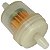 Filtro combustível gasolina universal CG125 CG150 YBR125 XTZ125 Honda Yamaha - Imagem 2