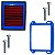 Filtro de ar esportivo lavável CG125 CG150 Fan Titan 09/13 Pop100 Pop110 XRE190 NXR125 NXR150 NXR160 Bros com tampa - Imagem 8