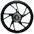 Par de rodas de alumínio liga leve freio a tambor CG150 Fan Titan ES KS 2004 a 2013 CG150 CG160 Start rol pé de galinha - Imagem 5