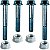 Kit parafusos suporte motor DT CG125 1989 a 1999 Titan 1995 a 1999 Today 1995 a 1999 Fixação Peito Motor Chassi - Imagem 1