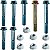 Kit parafusos suporte motor NX400 NX400I Falcon 1999 a 2015 Fixação motor Chassi - Imagem 1