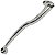 Manete de embreagem YBR125 Factor XTZ125 2000 a 2016 polido - Imagem 3
