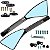 Retrovisor espelho moto modelo Rizoma Piramide CNC Honda Yamaha CG125 CG150 CG160 CB250 CB300 Twister YBR XTZ Par - Imagem 2