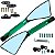Retrovisor espelho moto modelo Rizoma Piramide CNC Honda Yamaha CG125 CG150 CG160 CB250 CB300 Twister YBR XTZ Par - Imagem 4
