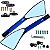 Retrovisor espelho moto modelo Rizoma Piramide CNC Honda Yamaha CG125 CG150 CG160 CB250 CB300 Twister YBR XTZ Par - Imagem 6