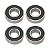 Kit rolamentos cubo roda traseira CB300 09/12 CBX250 Twister 01/08 - Imagem 1