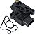 Sensor TPS TBI MAP hibrido borboleta Biz125 CG150 Fan Titan NXR150 Bros 2009 a 2015 XRE300 CB300 até 2018 com parafusos - Imagem 2