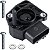 Sensor TPS TBI MAP hibrido borboleta YS250 Fazer XTZ250 Lander Tenere 2006 a 2015 com parafusos - Imagem 1