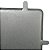 Kit 5 porta placa suporte protetor moldura moto modelo padrão modelo Mercosul 200x170 20x17 em aço - Imagem 5