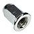 Porca escape CG125 Titan Fan 2000 a 2008 cromada Honda 7mm - Imagem 3