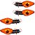 Kit 4 piscas seta dianteiro traseiro NXR125 NXR150 NXR160 Bros XRE190 2013 em diante com lâmpada - Imagem 2