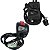 Kit interruptor de partida botão com pisca alerta lampejador NXR160 Bros 2015 a 2022 modelo CB500 NC750 - Imagem 1