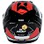 Capacete Axxis Segment Switch B5 Red Gloss fechado reforçado preto - Imagem 5