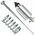 Kit reparo do carburador NX400 Falcon 1999 a 2008 com diafragma pistonete jonson - Imagem 4