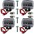 Kit 4 piscas seta dianteiro traseiro XR200R XLR125 XR250 Tornado NXR125 NXR150 Bros Pop100 com lâmpada - Imagem 10