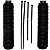 Sanfona coifa bengala 32 dentes CRF230 CRF250 XR250 Tornado NX400 Falcon XRE300 XLX350 Sahara TTR230 Lander Tenere XT600 - Imagem 1