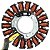 Estator gerador magneto completo CB250F Twister 2016 a 2022 - Imagem 2